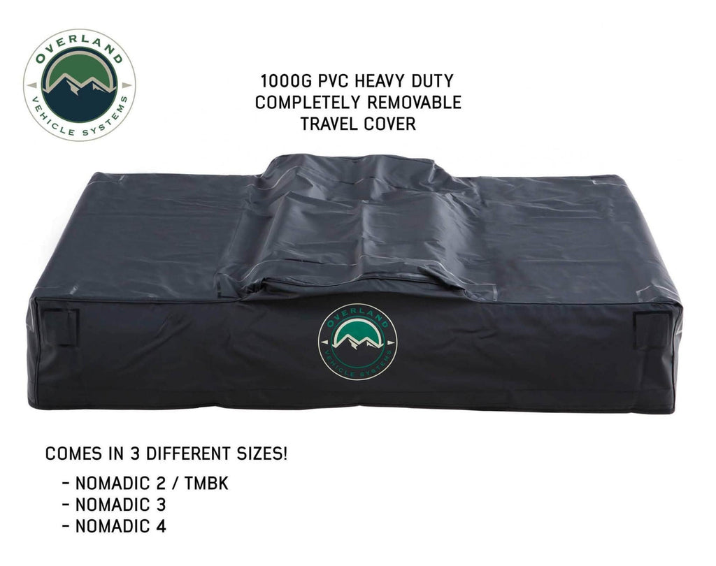 Overland Vehicle Systems Roof Top Tent TMBK Roof Top Tent 18119933 OVS 3 Person w/ Green Rain Fly Overland Vehicle Systems - 18119933
