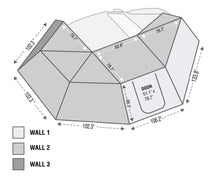 Load image into Gallery viewer, Nomadic 270 Awning Wall Kit Enhance Your Outdoor Experience Overland Vehicle Systems