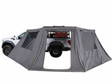 Load image into Gallery viewer, HD Nomadic 180 - LTE Awning Wall, Universal, Grey Body, Green Trim W/Storage Bag Overland Vehicle Systems