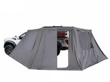 Load image into Gallery viewer, HD Nomadic 180 - LTE Awning Wall, Universal, Grey Body, Green Trim W/Storage Bag Overland Vehicle Systems