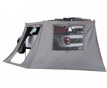 Load image into Gallery viewer, HD Nomadic 180 - LTE Awning Wall, Universal, Grey Body, Green Trim W/Storage Bag Overland Vehicle Systems