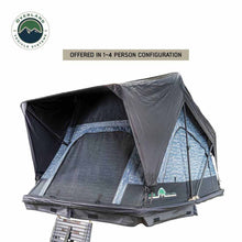 Load image into Gallery viewer, Overland Vehicle Systems Roof Top Tent XD Sherpa S3S - Soft Sided Roof Top Tent, 3 Person, Grey Body and Black Rainfly Overland Vehicle Systems - 18209903