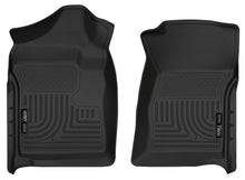 Load image into Gallery viewer, Weatherbeater Front Floor Liners For 2007-2014 Silverado/Sierra 1500/2500 HD/3500 HD Husky Liners