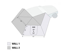 Load image into Gallery viewer, Overland Vehicle Systems Freestanding Passenger Nomadic 270 LT Awning Wall 2 Overland Vehicle Systems