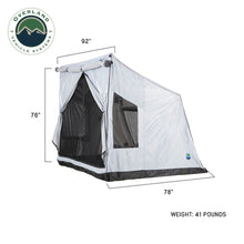 Load image into Gallery viewer, LD P.S.T. - Portable Safari Ground Tent Large, Grey Body and Grey Trim Overland Vehicle Systems