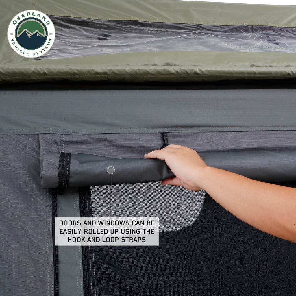 Best Roof Top Tent 3 Person Nomadic 3 Ext. Roof Top Tent Overland Vehicle Systems