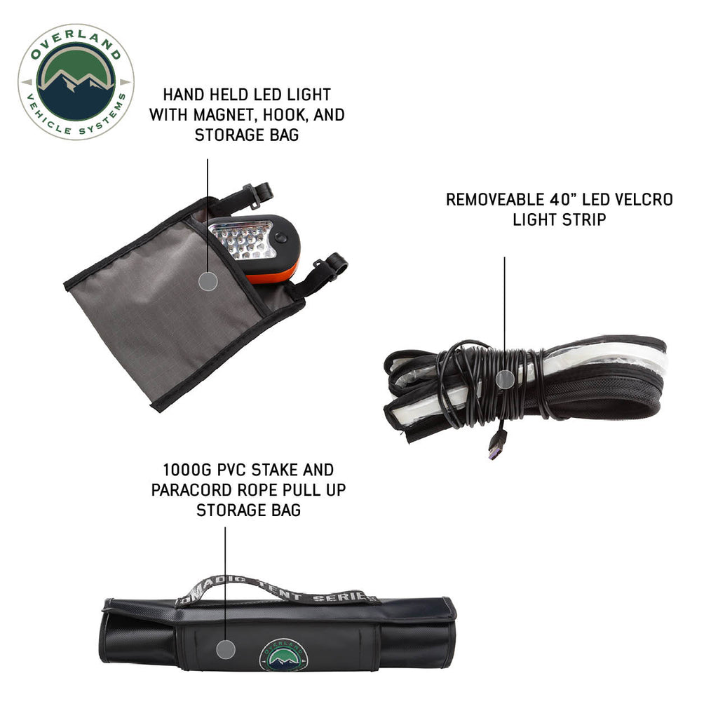 Extended Roof Top Tent - The Perfect 4 Person Roof Top Tent Overland Vehicle Systems