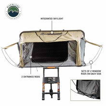 Load image into Gallery viewer, HD Bundu 2 - Hard Shell Roof Top Tent, 2 Person, Grey Body and Black Rainfly Overland Vehicle Systems