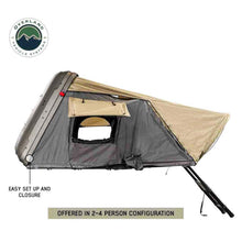 Load image into Gallery viewer, HD Bundu 2 - Hard Shell Roof Top Tent, 2 Person, Grey Body and Black Rainfly Overland Vehicle Systems