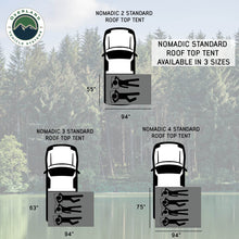 Load image into Gallery viewer, Nomadic 2 Standard Roof Top Tent Roof Top Tent 2 Person Overland Vehicle Systems