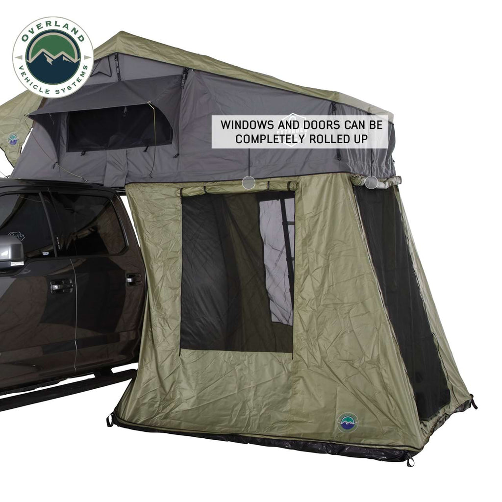 Overland Vehicle Systems Tent Annex Room Nomadic 4 Roof Top Tent Annex - 4 Person Roof Top Tent Annex Overland Vehicle Systems - 18549936