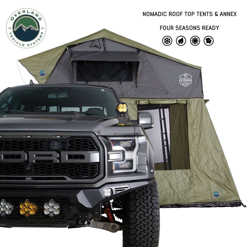 Nomadic 4 Roof Top Tent Annex - 4 Person Roof Top Tent Annex Overland Vehicle Systems