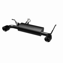 Load image into Gallery viewer, Magnaflow Axle Back MagnaFlow 07-17 Jeep Wrangler JK 3.8/3.6L Dual Split Rear Exit Black Axle-Back Exhaust