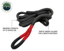 Load image into Gallery viewer, Brute Kinetic Rope Recovery Strap 1 x 30 Foot 30 Percent Stretch Overland Vehicle Systems