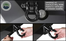 Load image into Gallery viewer, Recovery Shackle 19019901 3/4 4.75 Ton Black Overland Vehicle Systems