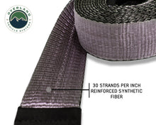 Load image into Gallery viewer, Tow Strap 20000 lbs - 2 x 30' Gray With Black Ends Overland Vehicle Systems