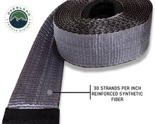 Load image into Gallery viewer, Tow Strap 30 30,000 lb. 3 x 30' Gray Storage Bag Overland Vehicle Systems