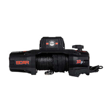 Load image into Gallery viewer, SCAR 10P - 10,000 lb. Winch With Synthetic Rope and Wireless Remote Overland Vehicle Systems