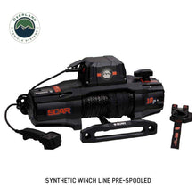 Load image into Gallery viewer, SCAR 10P - 10,000 lb. Winch With Synthetic Rope and Wireless Remote Overland Vehicle Systems