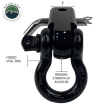 Load image into Gallery viewer, Receiver Hitch D-Ring Receiver Mount Recovery Shackle Overland Vehicle Systems
