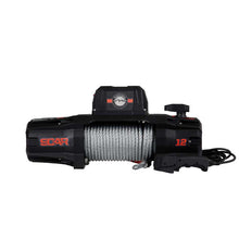 Load image into Gallery viewer, Overland Vehicle Systems Winches SCAR 12 - 12,000 lb. Winch With Steel Cable and Wireless Remote Overland Vehicle Systems - 19119901