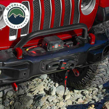 Load image into Gallery viewer, SCAR 12P - 12,000 lb. Winch With Synthetic Rope and Wireless Remote Overland Vehicle Systems