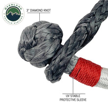 Load image into Gallery viewer, Soft Shackle Recovery 41,000 lb. With Loop &amp; Abrasive Sleeve Overland Vehicle Systems