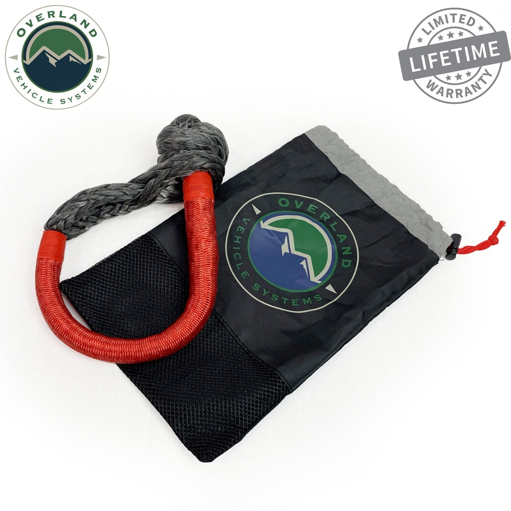 Soft Recovery Shackle With A Breaking Strength of 44,500 lbs Overland Vehicle Systems
