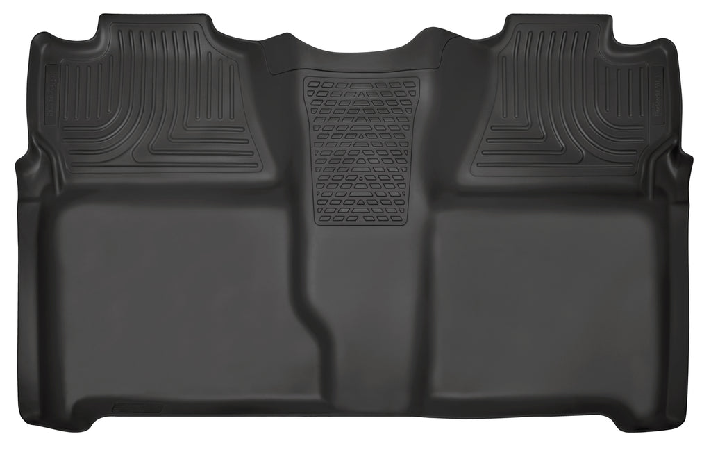 Weatherbeater 2nd Seat Floor Liner For 2007-2014 Silverado/Sierra 1500/2500 HD/3500 HD Husky Liners