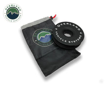 Load image into Gallery viewer, Recovery Ring 6.25 Inch 45,000 lb. Black With Storage Bag Overland Vehicle Systems
