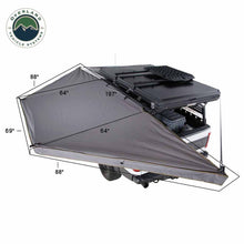 Load image into Gallery viewer, Overland Vehicle Systems Tent Annex Room HD Nomadic 180 LTE - Awning, Grey Body, Green Trim and Black Travel Cover Overland Vehicle Systems - 19609917