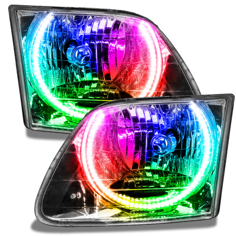 ORACLE Lighting Headlights Oracle 97-03 Ford F-150 SMD HL - ColorSHIFT w/o Controller SEE WARRANTY