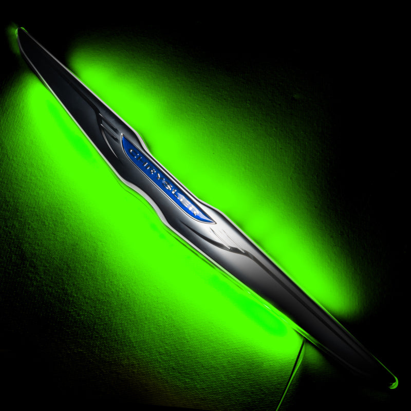 ORACLE Lighting Light Accessories and Wiring Oracle Chrysler Illuminated LED Sleek Wing - Green SEE WARRANTY