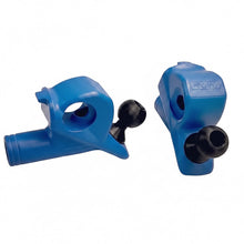 Load image into Gallery viewer, CMM Offroad blue replacement mirror mount pair — available from Offroad Trading Company