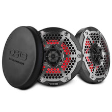 Load image into Gallery viewer, 6.5” Marine 2-Way Hybrid Speaker with RGB LED, Compression Driver and Neodymium Magnet | 250W RMS 4-Ohm