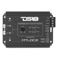 Load image into Gallery viewer, 2-Channel High-to-Low Level Line Output Converter with Remote Turn-On