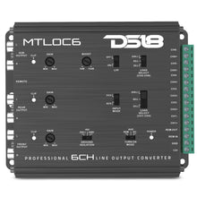 Load image into Gallery viewer, 6-Channel High-to-Low Level Line Output Converter with Remote Turn-On