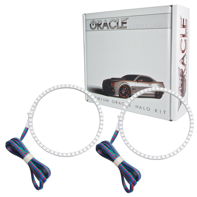 ORACLE Lighting Fog Lights Oracle GMC Sierra 08-13 LED Fog Halo Kit - ColorSHIFT SEE WARRANTY