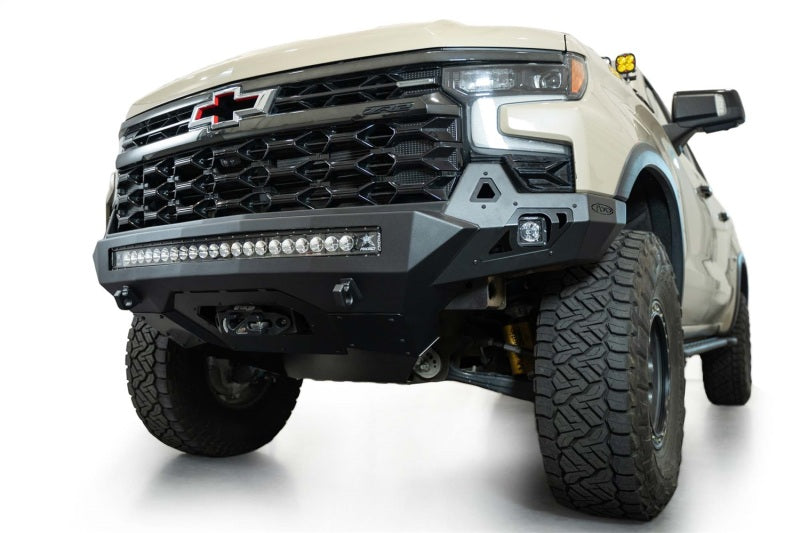 Addictive Desert Designs Bumpers - Steel Addictive Desert Designs 2022+ Chevy Silverado 1500 ZR2 Stealth Fighter Front Bumper