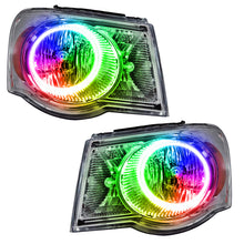Load image into Gallery viewer, ORACLE Lighting Headlights Oracle 07-09 Chrysler Aspen SMD HL - ColorSHIFT w/ Simple Controller SEE WARRANTY