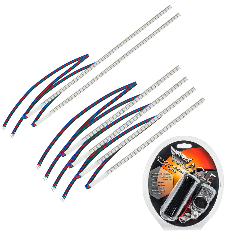ORACLE Lighting Headlights Oracle 17-19 Ford F-250/F-350 Superduty Headlight DRL Upgrade Kit - ColorSHIFT SEE WARRANTY