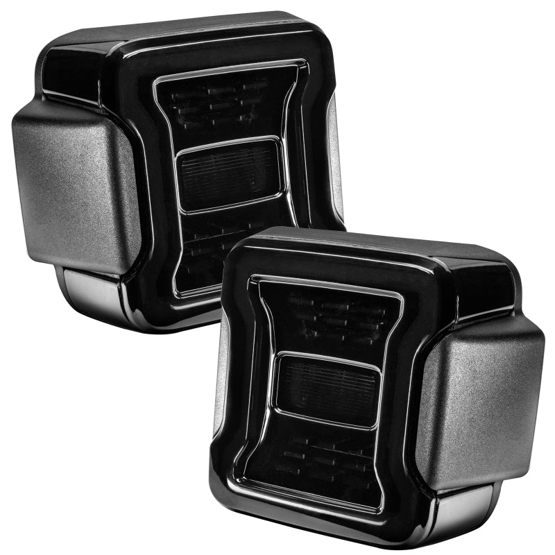 ORACLE Lighting Tail Lights Oracle Jeep Wrangler JL Black Series LED Tail Lights