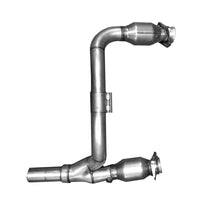 Load image into Gallery viewer, BBK Headers &amp; Manifolds BBK 07-11 Jeep 3.8 V6 Long Tube Exhaust Headers And Y Pipe And Converters - 1-5/8 Silver Ceramic