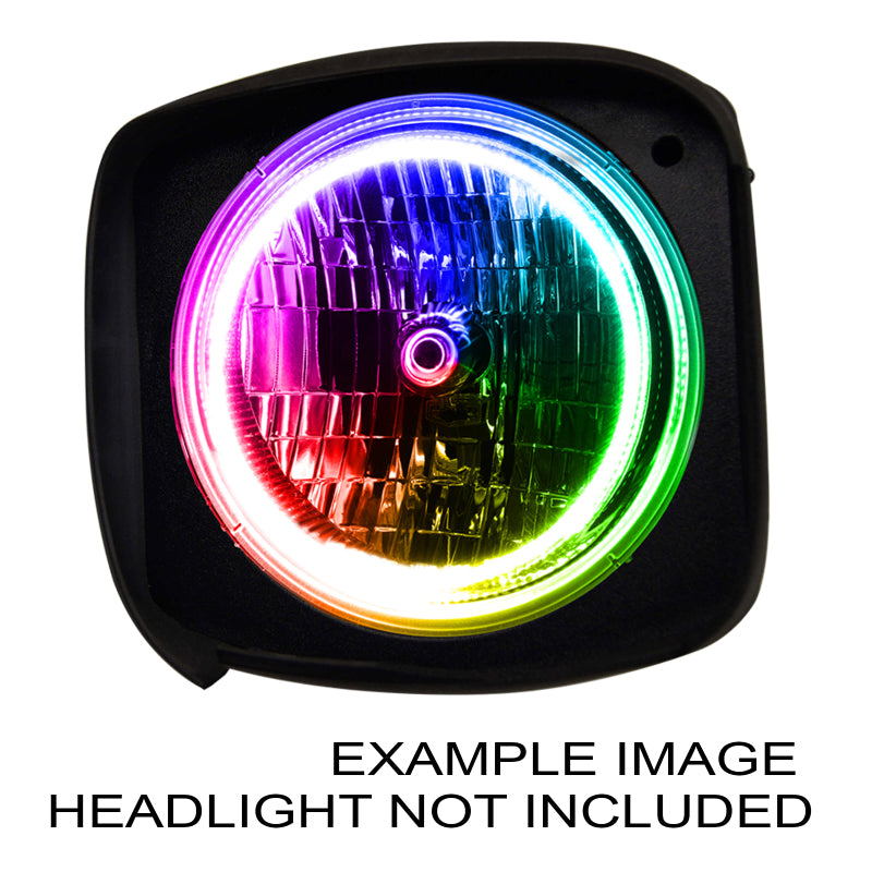 ORACLE Lighting Headlights Oracle Hummer H2 03-10 Halo Kit - Dynamic ColorSHIFT SEE WARRANTY