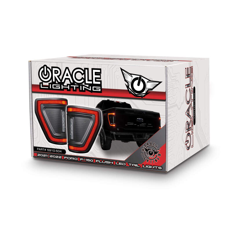 ORACLE Lighting Tail Lights Oracle Lighting 21-24 Ford F-150 Flush Style LED Tail Lights SEE WARRANTY