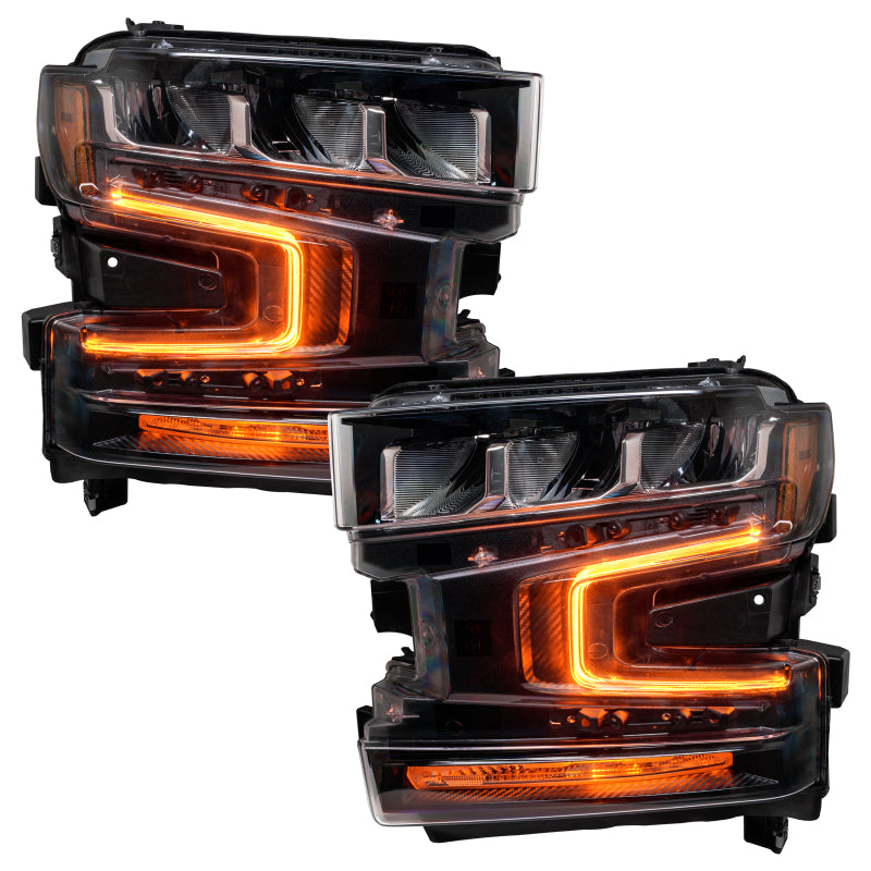 ORACLE Lighting Headlights Oracle 19-21 Chevy Silverado 1500 RGB+W Headlight DRL  Kit - ColorSHIFT w/o Controller SEE WARRANTY