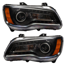 Load image into Gallery viewer, ORACLE Lighting Headlights Oracle 11-14 Chrysler 300C SMD HL - Black - NON HID - ColorSHIFT DRL - ColorSHIFT SEE WARRANTY