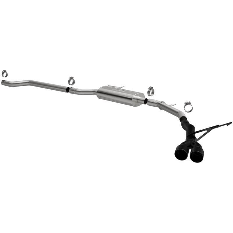 Magnaflow Catback MagnaFlow 2022 Ford Maverick Street Series SS Cat-Back Exhaust 2.5in Tubing- Black Tip