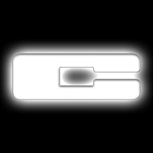 Load image into Gallery viewer, ORACLE Lighting Light Accessories and Wiring ORACLE Lighting Universal Illuminated LED Letter Badges - Matte Wht Surface Finish - C SEE WARRANTY