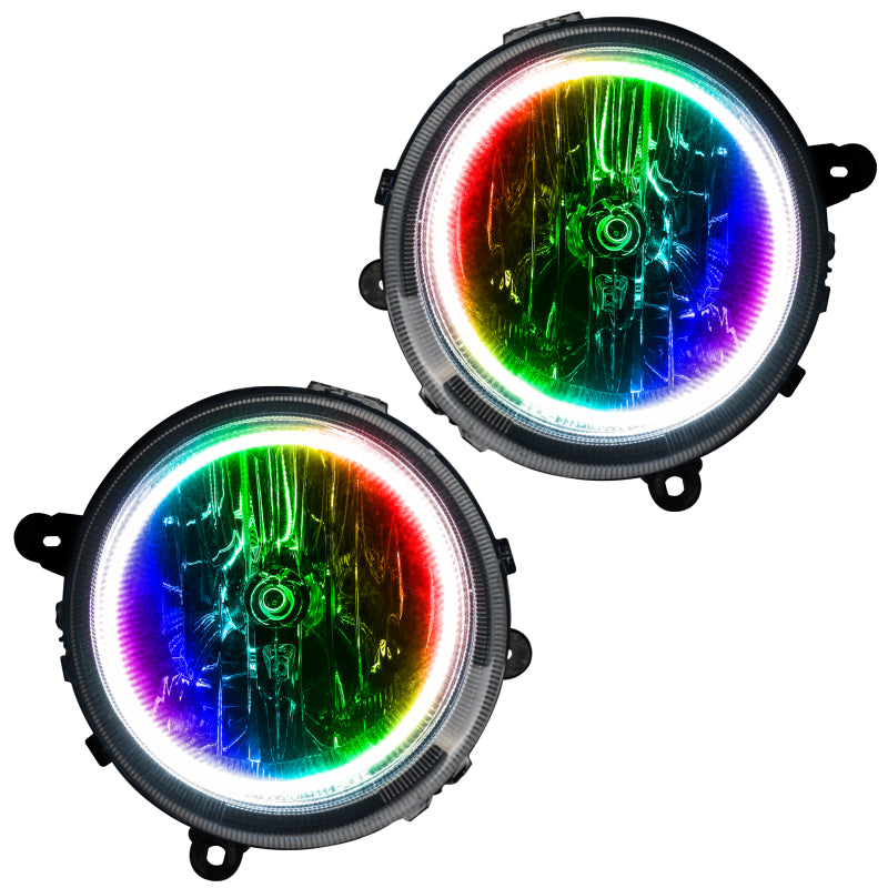 ORACLE Lighting Headlights Oracle 07-16 Jeep Patriot/Jeep Compass SMD HL - ColorSHIFT w/ Simple Controller SEE WARRANTY